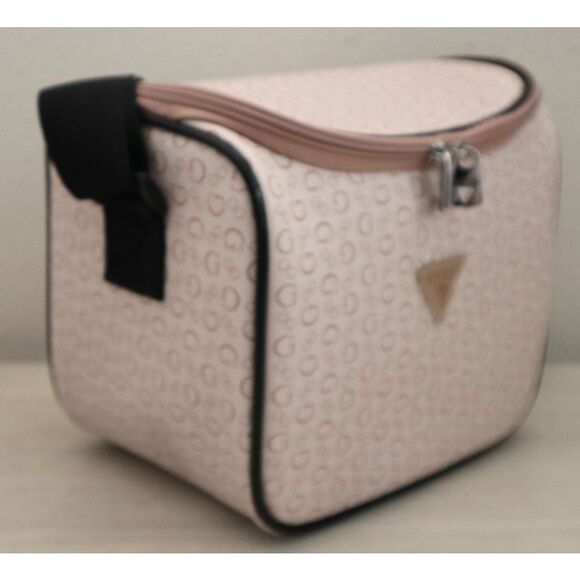 GUESS V7200069 Lt Rose/Pink Junction Travel Zip Around Lunch Box w/Carryin Strap - Picture 4 of 11